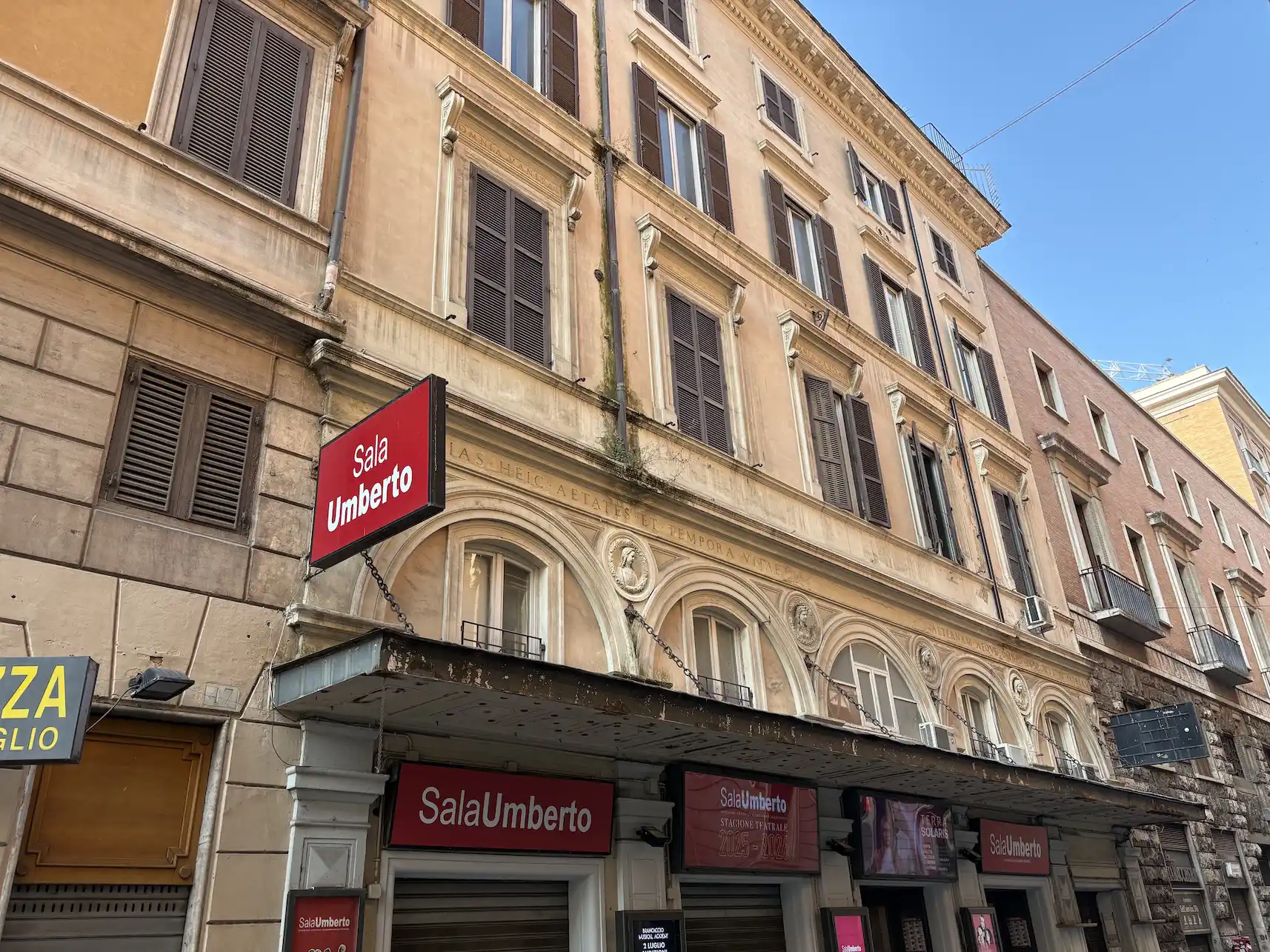 Via della Mercede prima dei lavori